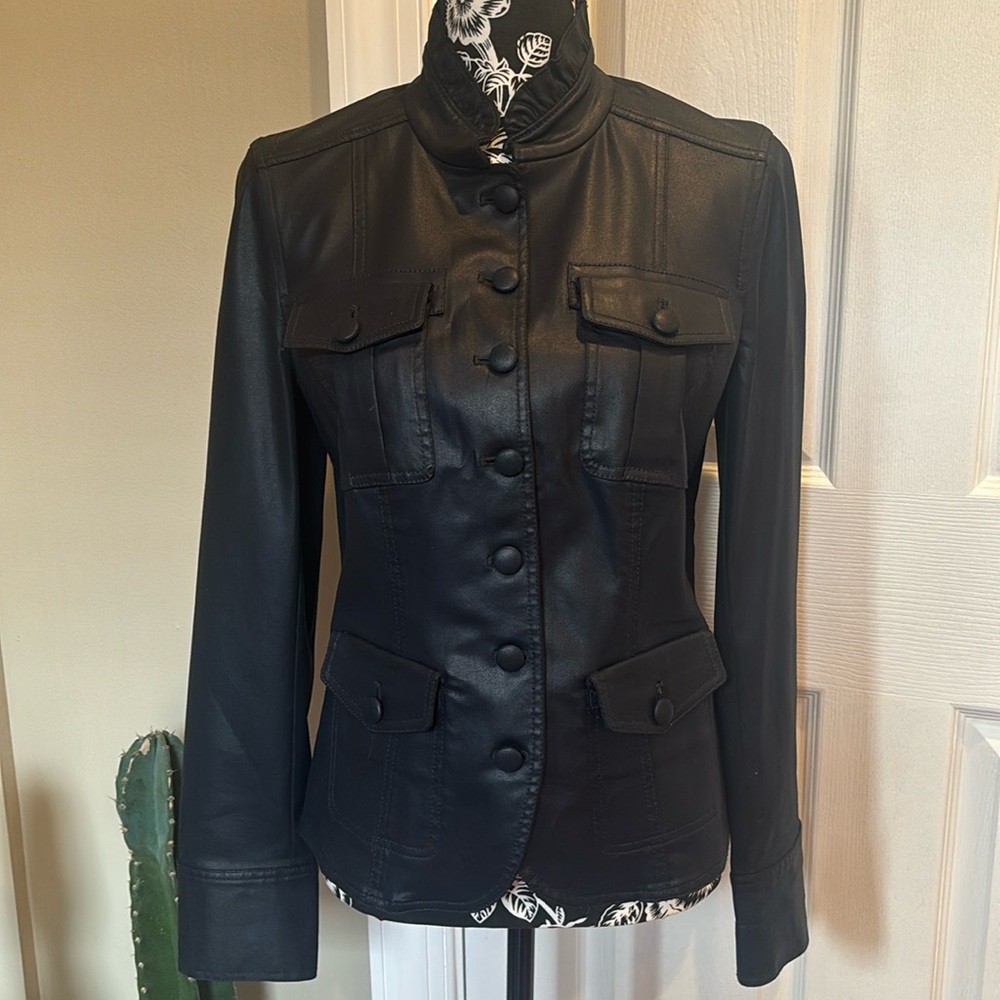 NEW MATTE BLACK WHBM JACKET